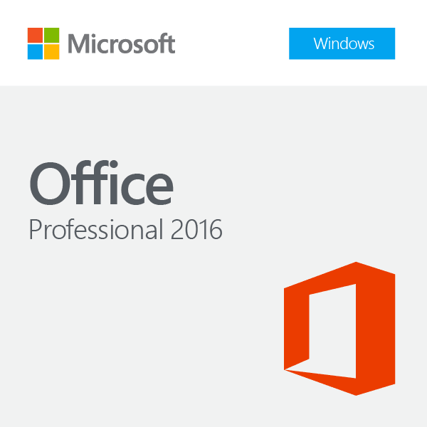 Microsoft Office 2016 Professional License - Microsoft