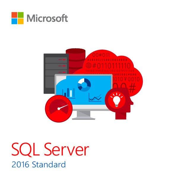 Microsoft SQL Server 2016 Standard License - Digitalkey